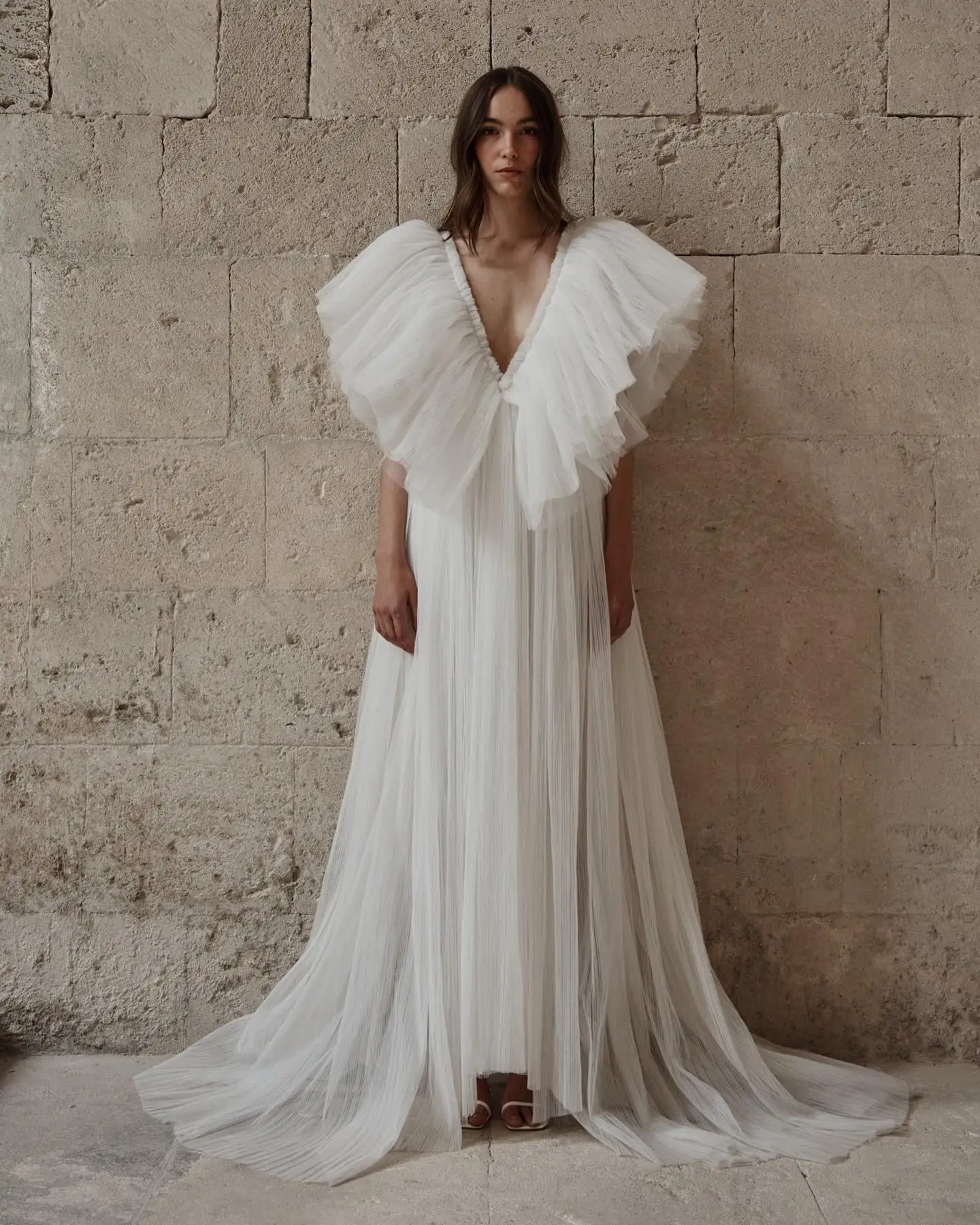 Women Pregnant Prom Dress For Photoshoot Puffy Sleeves Sexy V Neck Maternity Wedding Party Robes Evening Gown Customized Skirt
Women Pregnant Prom Dress For Photoshoot Puffy Sleeves Sexy V Neck Maternity Wedding Party Robes Evening Gown Customized Skirt