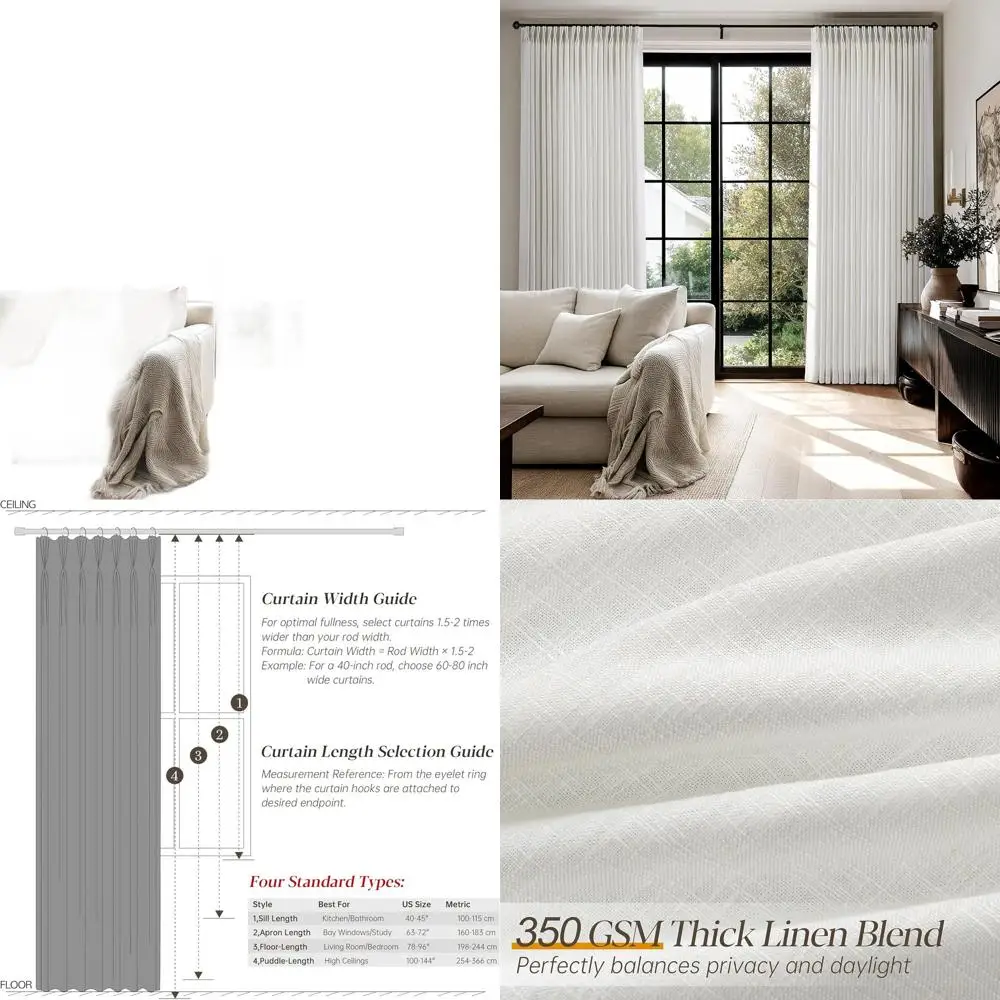 Очень широкие 60-бежево-белые плиссированные шторы, длина 84, светофильтрация для больших окон гостиной с задними выступами и крючком
Очень широкие 60-бежево-белые плиссированные шторы, длина 84, светофильтрация для больших окон гостиной с задними выступами и крючком