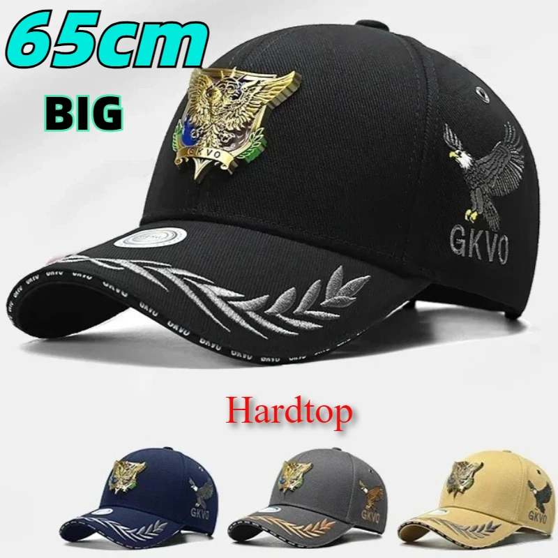New Spring Summer Big Size 65cm HardTop Baseball Caps Men Adjustable Fashion Snapback Cap Outdoor Sports Sun Protection Sun Hats
New Spring Summer Big Size 65cm HardTop Baseball Caps Men Adjustable Fashion Snapback Cap Outdoor Sports Sun Protection Sun Hats