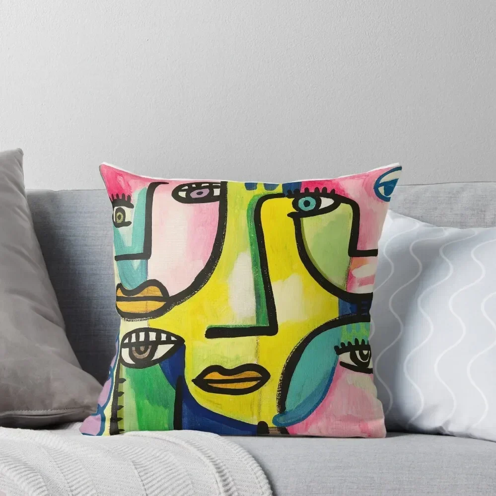 Original Nightmare Series Abstract Art Five Faces - By Jelene Morris Throw Pillow New year pillow
Original Nightmare Series Abstract Art Five Faces - By Jelene Morris Throw Pillow New year pillow
