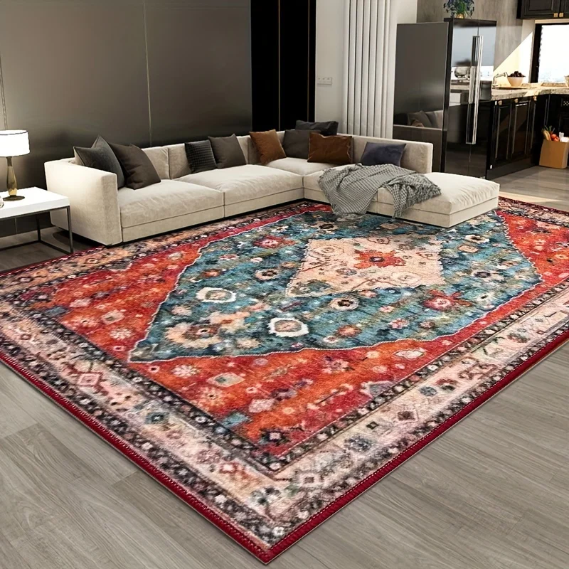 1pc Vintage Bohemian Carpet - Soft Imitation Cashmere Rug Suitable for Bedroom, Living Room
1pc Vintage Bohemian Carpet - Soft Imitation Cashmere Rug Suitable for Bedroom, Living Room