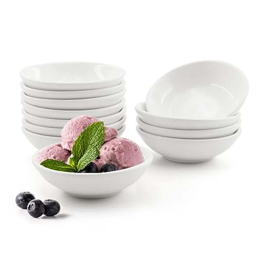 12 Pack 1.2 Oz White Soy Sauce Dish Ceramic Dip Bowl Set, Mini Dip Sauce Bowl Set, Ceramic Mini Soy Sauce Plate, Porcelain Side
12 Pack 1.2 Oz White Soy Sauce Dish Ceramic Dip Bowl Set, Mini Dip Sauce Bowl Set, Ceramic Mini Soy Sauce Plate, Porcelain Side