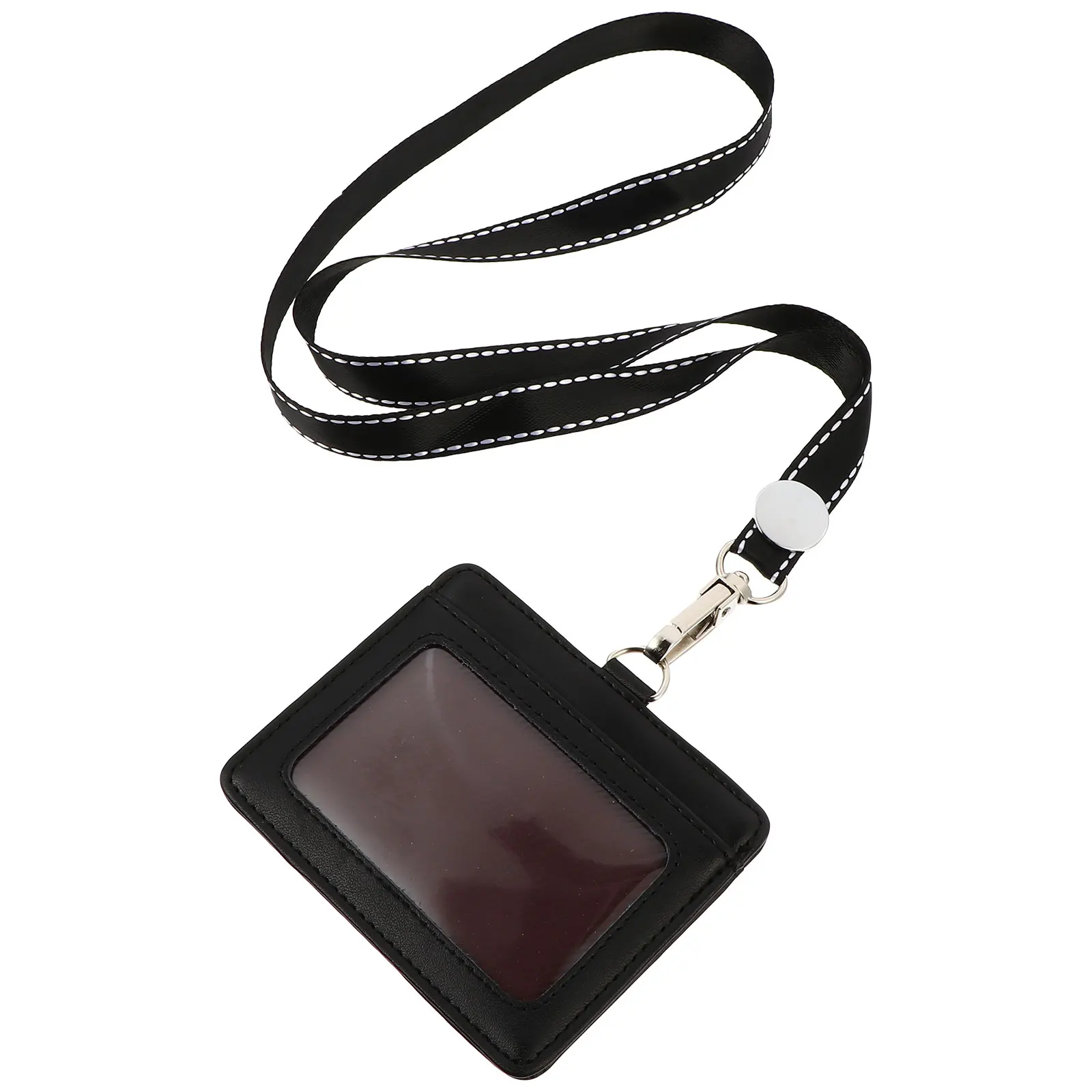 ID Badge Holders Zinc Alloy 2 Slots Card Lanyards Craftsman Stitch Waterproof Clip Anti Cracking
ID Badge Holders Zinc Alloy 2 Slots Card Lanyards Craftsman Stitch Waterproof Clip Anti Cracking
