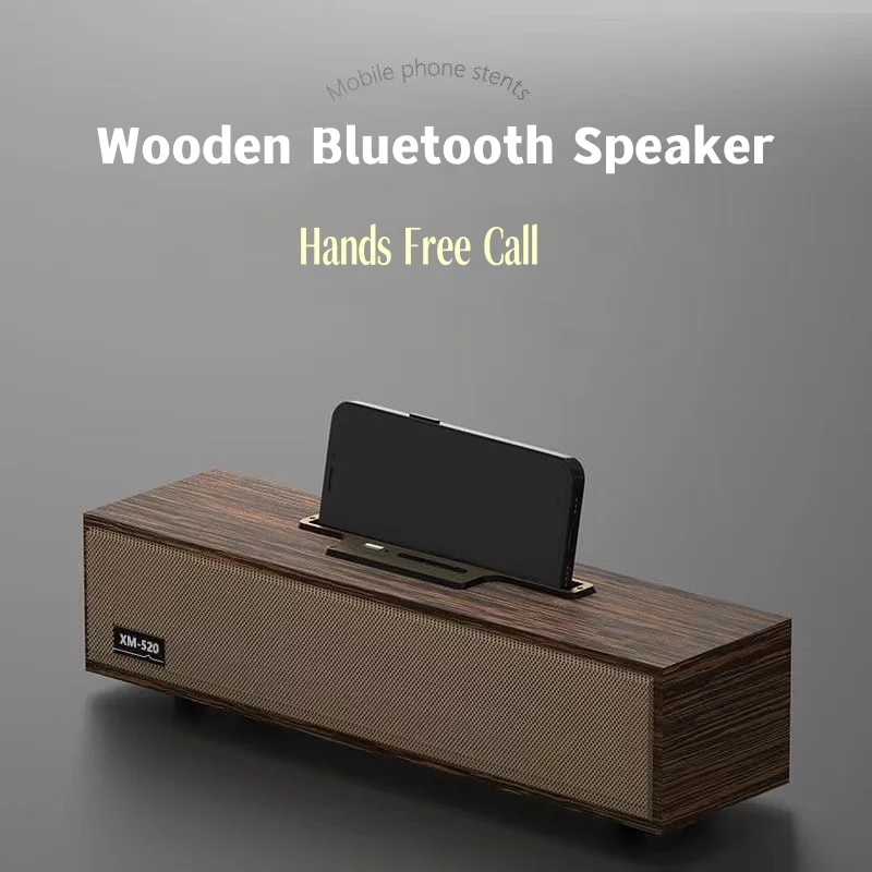 Беспроводной Мощный сабвуфер Wooden Caixa De Som Bluetooth Колонка двойные динамики Портативная звуковая колонка Boombox с FM-радио AUX
Беспроводной Мощный сабвуфер Wooden Caixa De Som Bluetooth Колонка двойные динамики Портативная звуковая колонка Boombox с FM-радио AUX