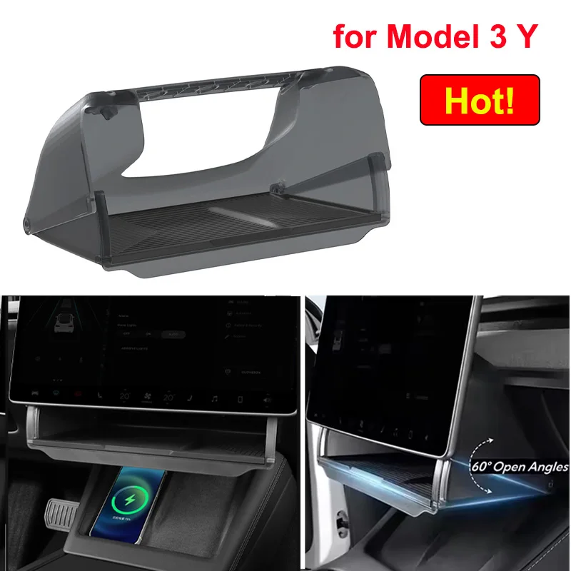 Center Console Screen Under Storage Box For Tesla Model 3 Y Juniper 2026 2025-2020 Center Console Hidden Storage Organizer Tray
Center Console Screen Under Storage Box For Tesla Model 3 Y Juniper 2026 2025-2020 Center Console Hidden Storage Organizer Tray