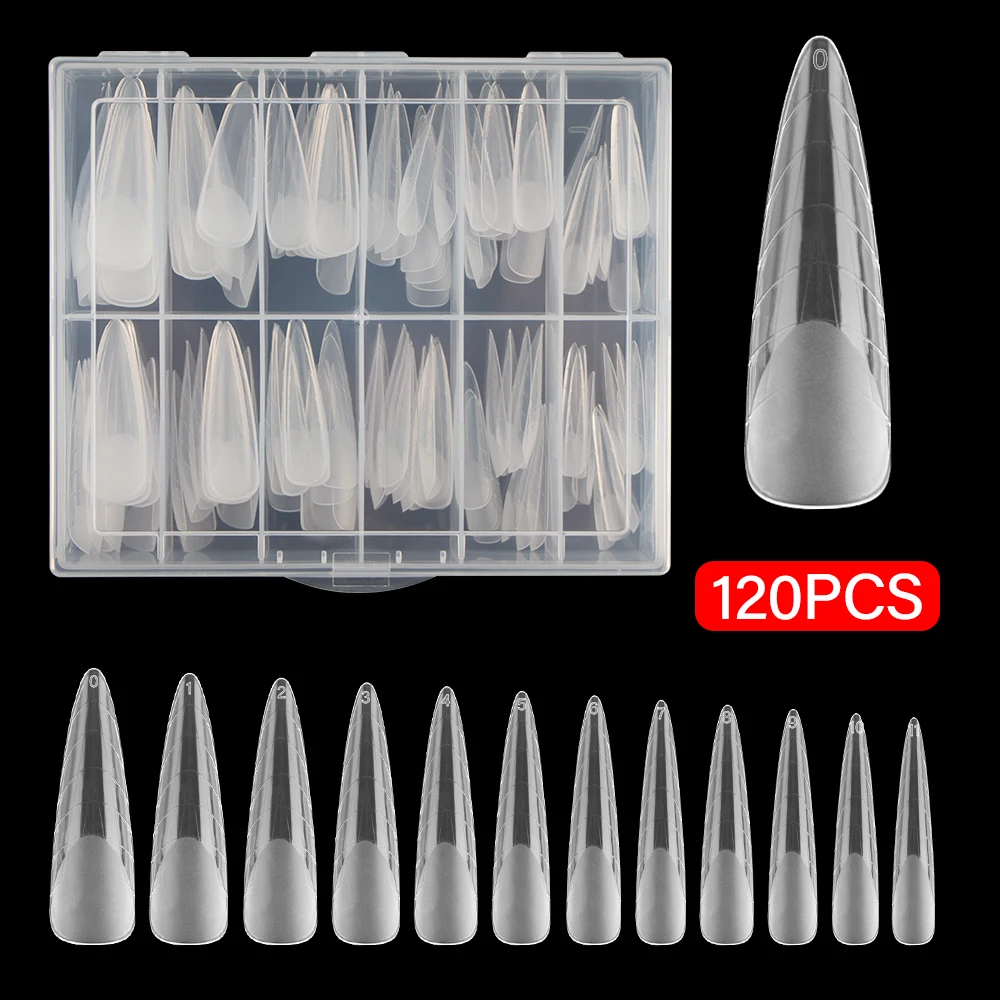 FILI NEW Stiletto Fake Nail Extension Top Molds Dual Forms Nail System Quick Building Mold For Nail Extension Manicure Tools
FILI NEW Stiletto Fake Nail Extension Top Molds Dual Forms Nail System Quick Building Mold For Nail Extension Manicure Tools