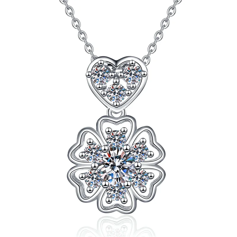 XL534Lefei Fashion Luxury Classic Moissanite Color D Heart Snowflower Necklace For Charm Women 925 Sterling Silver Party Jewelry
XL534Lefei Fashion Luxury Classic Moissanite Color D Heart Snowflower Necklace For Charm Women 925 Sterling Silver Party Jewelry