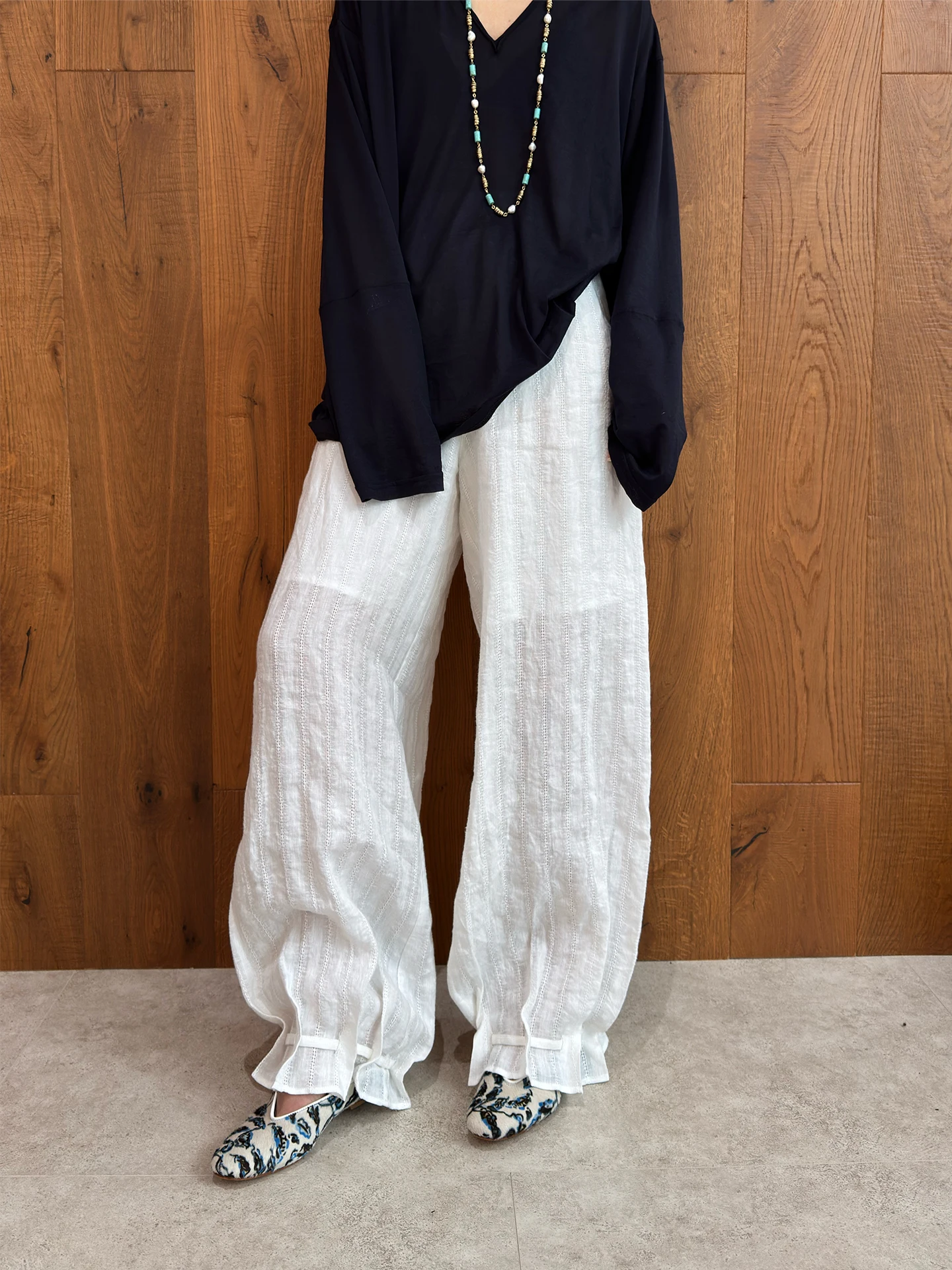 Buuyie Linen Wide Leg Pants Women's Loose Fit Casual Trousers Korean Style High Waist Summer New Arrival
Buuyie Linen Wide Leg Pants Women's Loose Fit Casual Trousers Korean Style High Waist Summer New Arrival