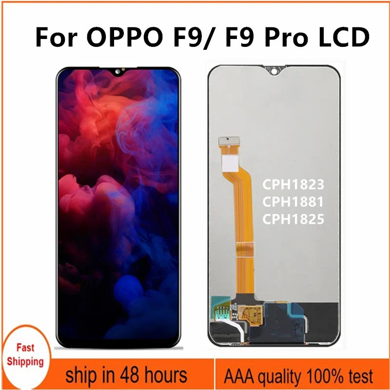 6,3 ''для OPPO F9 ЖК-экран с цифровым преобразователем сенсорного экрана в сборе для OPPO F9 Pro CPH1823 CPH1881 CPH1825 ЖК-экран
6,3 ''для OPPO F9 ЖК-экран с цифровым преобразователем сенсорного экрана в сборе для OPPO F9 Pro CPH1823 CPH1881 CPH1825 ЖК-экран