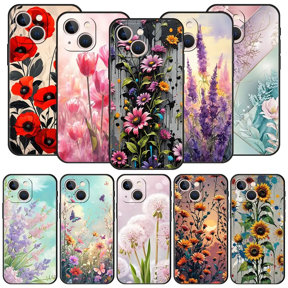 Phone Case Cover for iPhone 17 Pro Max 16 15 14 13 12 11 Pro Max Plus 17AIR Shockproof Soft TPU Shell Cartoon Flower Fundas Bags
Phone Case Cover for iPhone 17 Pro Max 16 15 14 13 12 11 Pro Max Plus 17AIR Shockproof Soft TPU Shell Cartoon Flower Fundas Bags