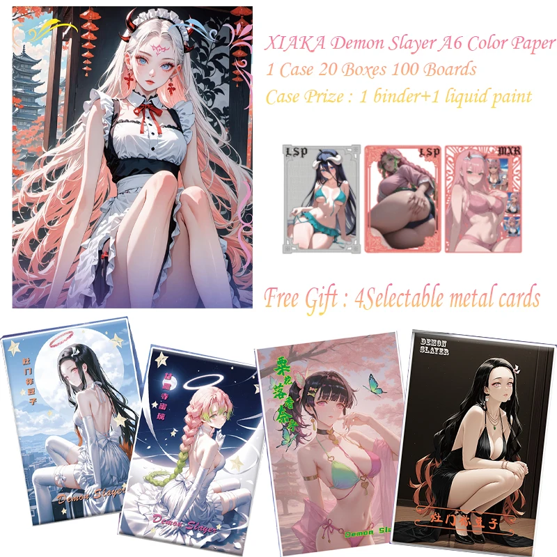 XIAKA Demon Slayer A6 Цветная бумага Аниме Kimetsu Yaiba Tanjirou Kamado Nezuko Card Детский подарок Карты Demon Slayer
XIAKA Demon Slayer A6 Цветная бумага Аниме Kimetsu Yaiba Tanjirou Kamado Nezuko Card Детский подарок Карты Demon Slayer