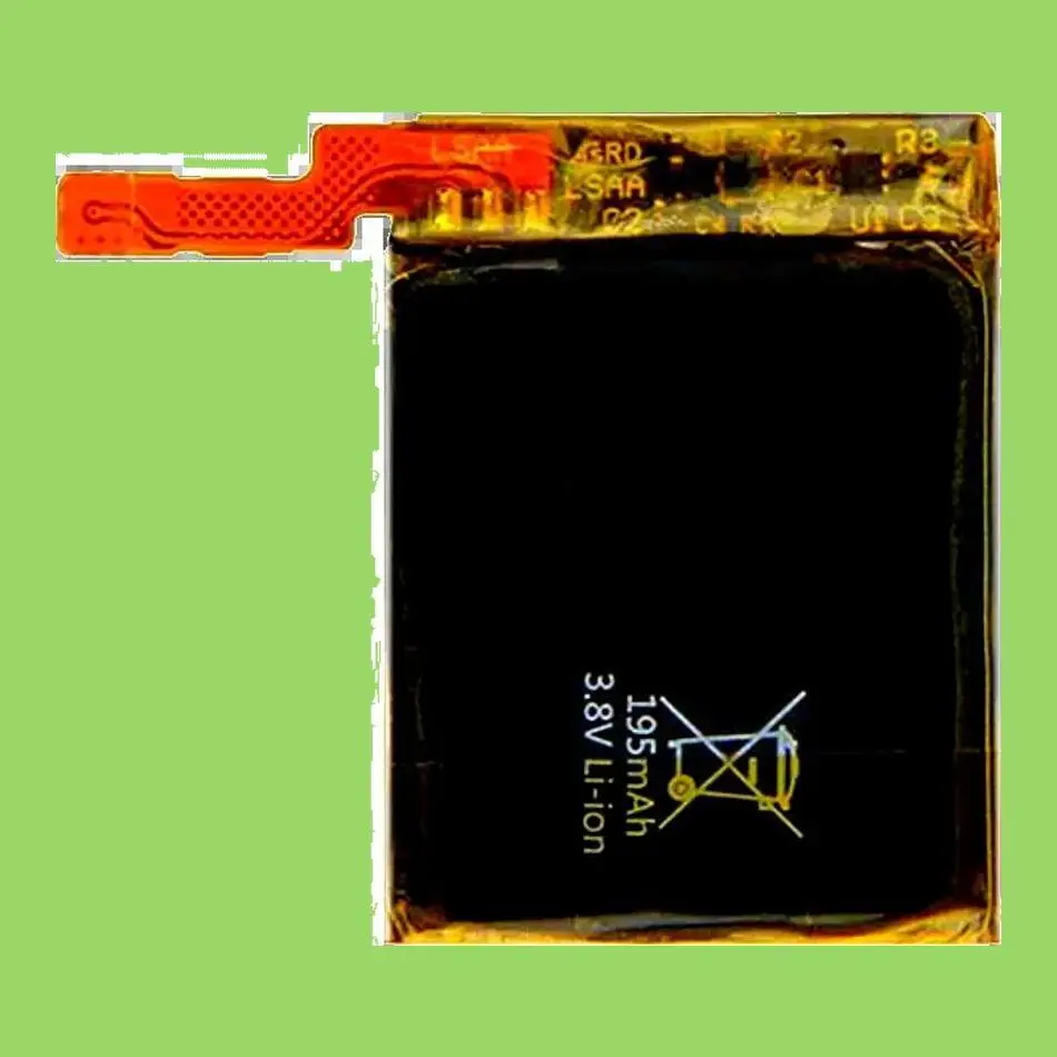 Аккумулятор для умных спортивных часов LSSP302228SE с контактором 195 мАч для Fitbit Ionic Blaze FB502
Аккумулятор для умных спортивных часов LSSP302228SE с контактором 195 мАч для Fitbit Ionic Blaze FB502