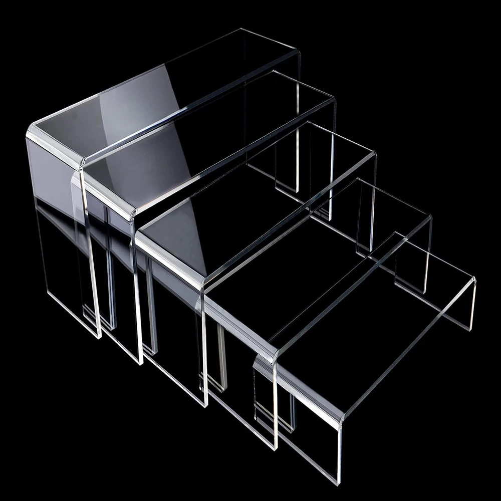 Transparent Acrylic Display Stand Storage Shelf for Pop Figurines Collection Perfume Cupcake Makeup 5 Levels Organizer
Transparent Acrylic Display Stand Storage Shelf for Pop Figurines Collection Perfume Cupcake Makeup 5 Levels Organizer
