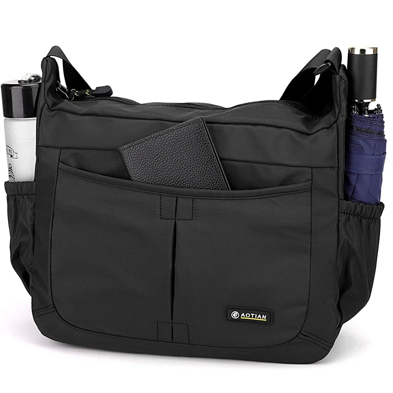 Man Sports Messenger Bag Nylon Men's Shoulder Crossbody Bag Travel Business Male large capacity Handbag
Man Sports Messenger Bag Nylon Men's Shoulder Crossbody Bag Travel Business Male large capacity Handbag