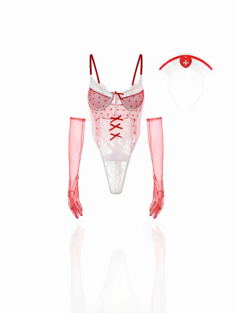 Sexy Lace Print Bodysuit Set Original Design 2025 New Pure Desire Invitation High Waist ort Pants Fem Underwear
Sexy Lace Print Bodysuit Set Original Design 2025 New Pure Desire Invitation High Waist ort Pants Fem Underwear