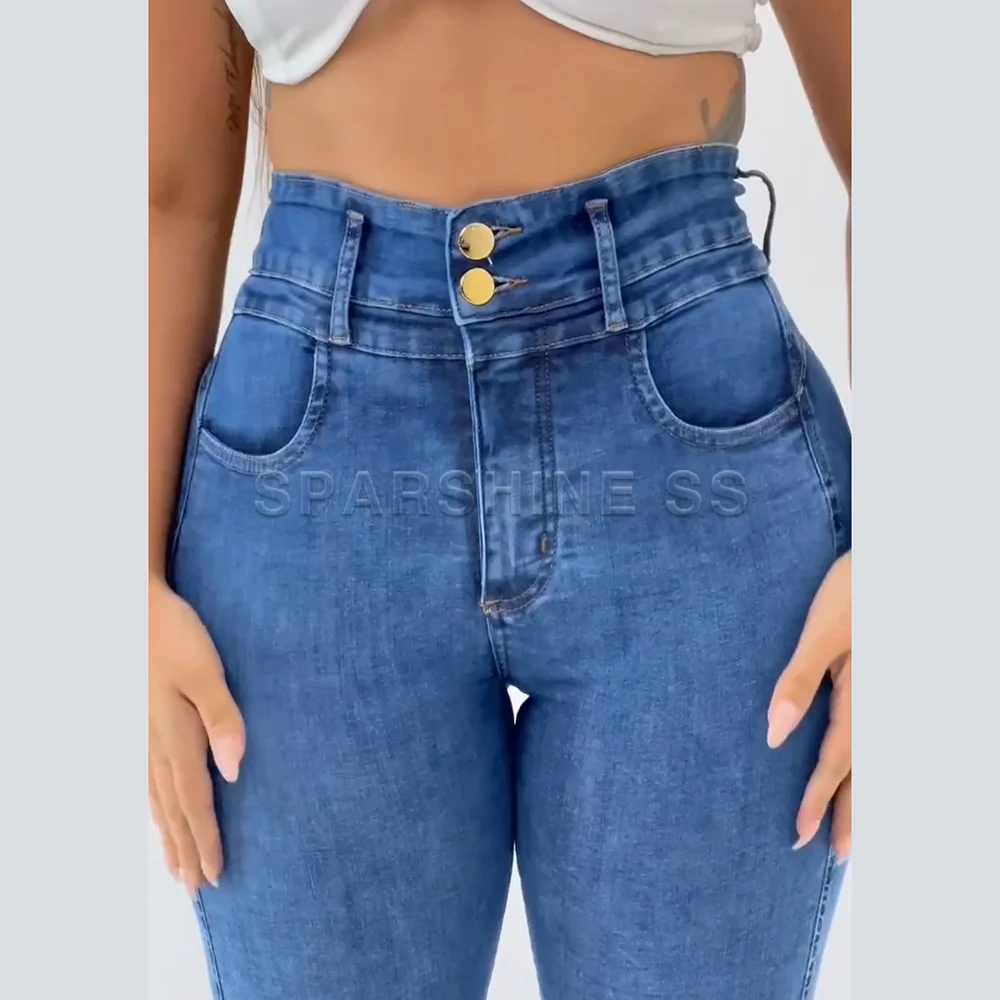 2023 New Fashion Pencil Jeans for Women Full Length Skinny Denim Pants High Waist Stretchy Washed Women Jeans Dark Blue Jeans
2023 New Fashion Pencil Jeans for Women Full Length Skinny Denim Pants High Waist Stretchy Washed Women Jeans Dark Blue Jeans