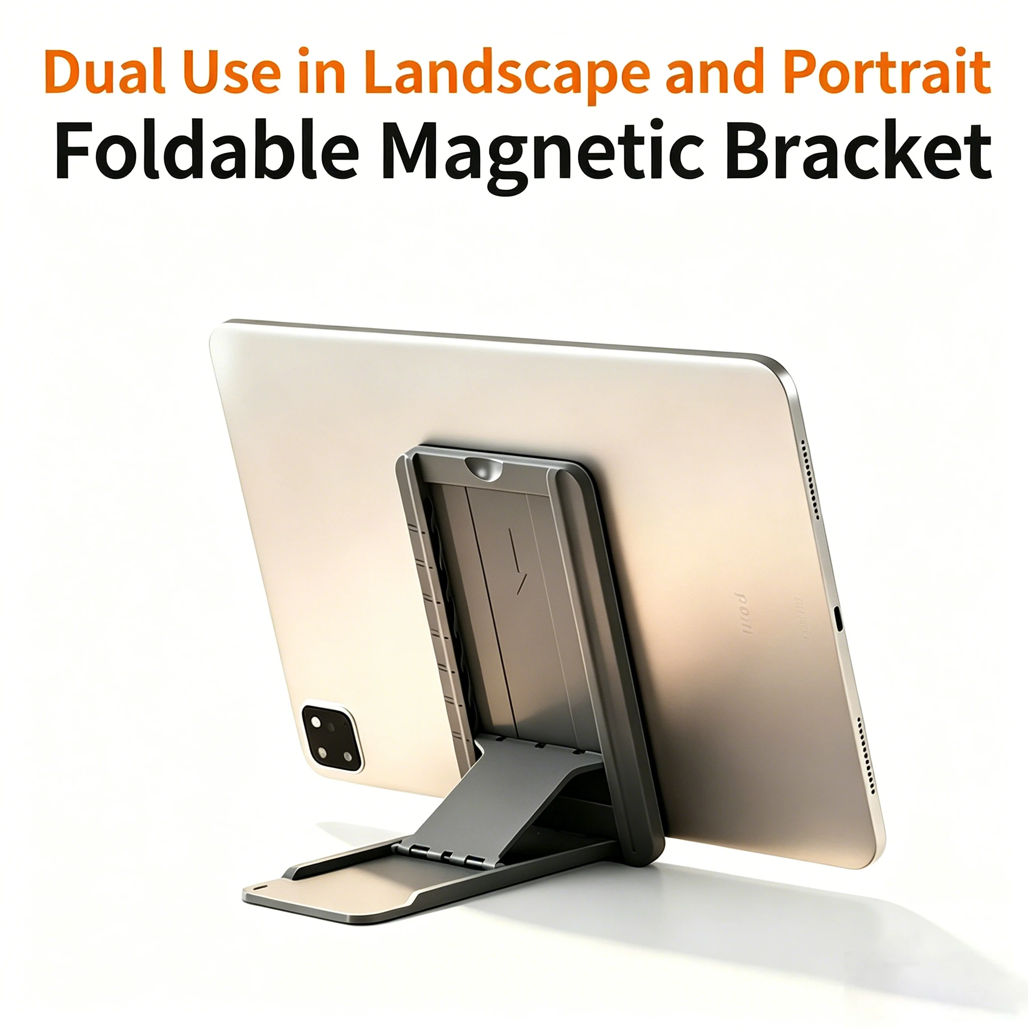 MagSafe Multi-Angle Foldable Tablet Stand - Adjustable Hands-Free Holder for iPad iPhone And Other Devices
MagSafe Multi-Angle Foldable Tablet Stand - Adjustable Hands-Free Holder for iPad iPhone And Other Devices