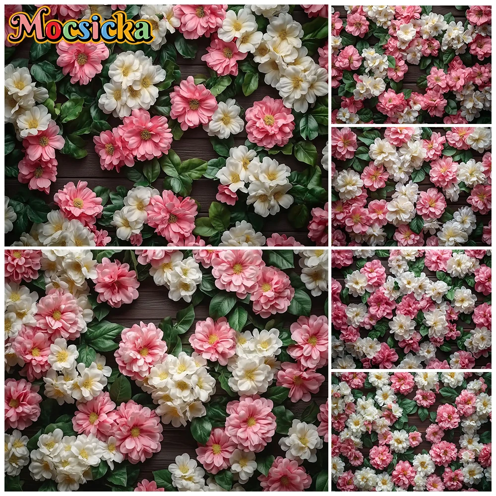 Mocsicka Pink White Floral Photography Backdrop Wood Floor Background Wedding Bridal Shower Kid Birthday Party Studio Photo Prop
Mocsicka Pink White Floral Photography Backdrop Wood Floor Background Wedding Bridal Shower Kid Birthday Party Studio Photo Prop