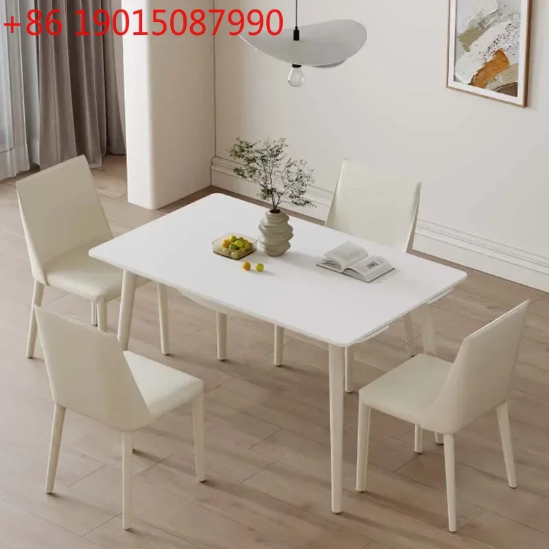 Designer Luxury Table Modern Rectangular Unique Nordic Folding Dining Table Set Extendable Mesas Restaurante Kitchen Furniture
Designer Luxury Table Modern Rectangular Unique Nordic Folding Dining Table Set Extendable Mesas Restaurante Kitchen Furniture