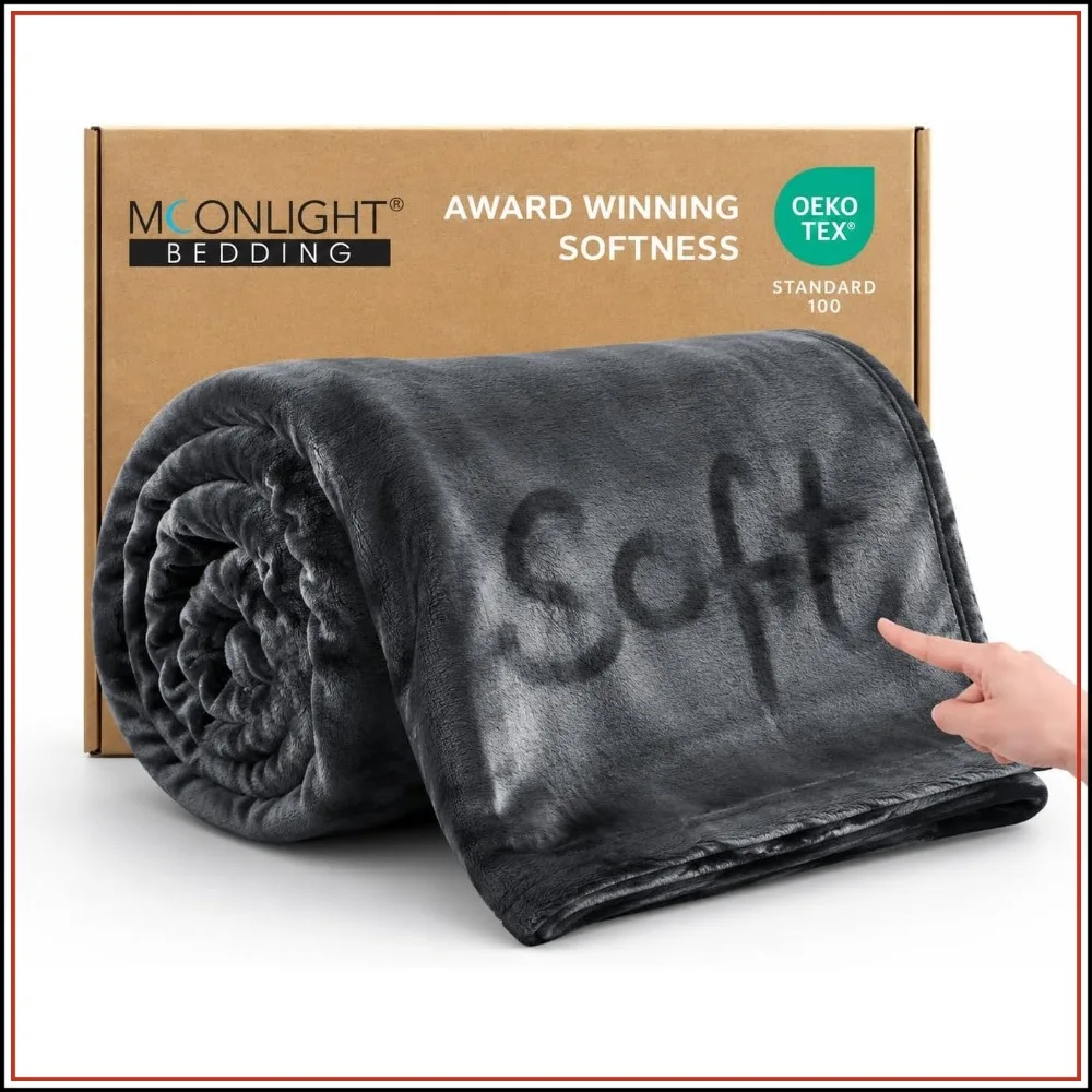 Queen Size 90x90 Inch 400 GSM Super Soft Dark Grey Fleece Blanket
Queen Size 90x90 Inch 400 GSM Super Soft Dark Grey Fleece Blanket