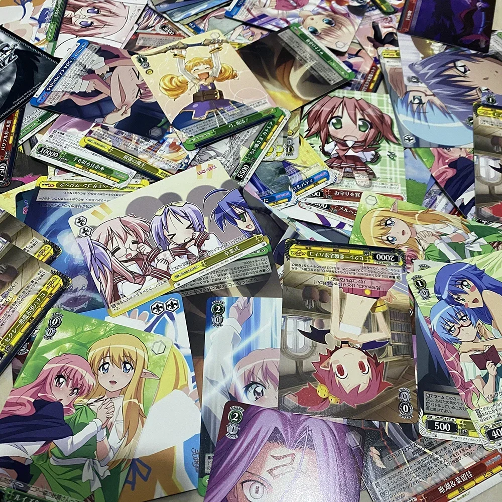 Luck Star Izumi Konata Hiiragi Kagami Hiiragi Tsukasa Takara Miyuki Favorite Card Figure Toys
Luck Star Izumi Konata Hiiragi Kagami Hiiragi Tsukasa Takara Miyuki Favorite Card Figure Toys
