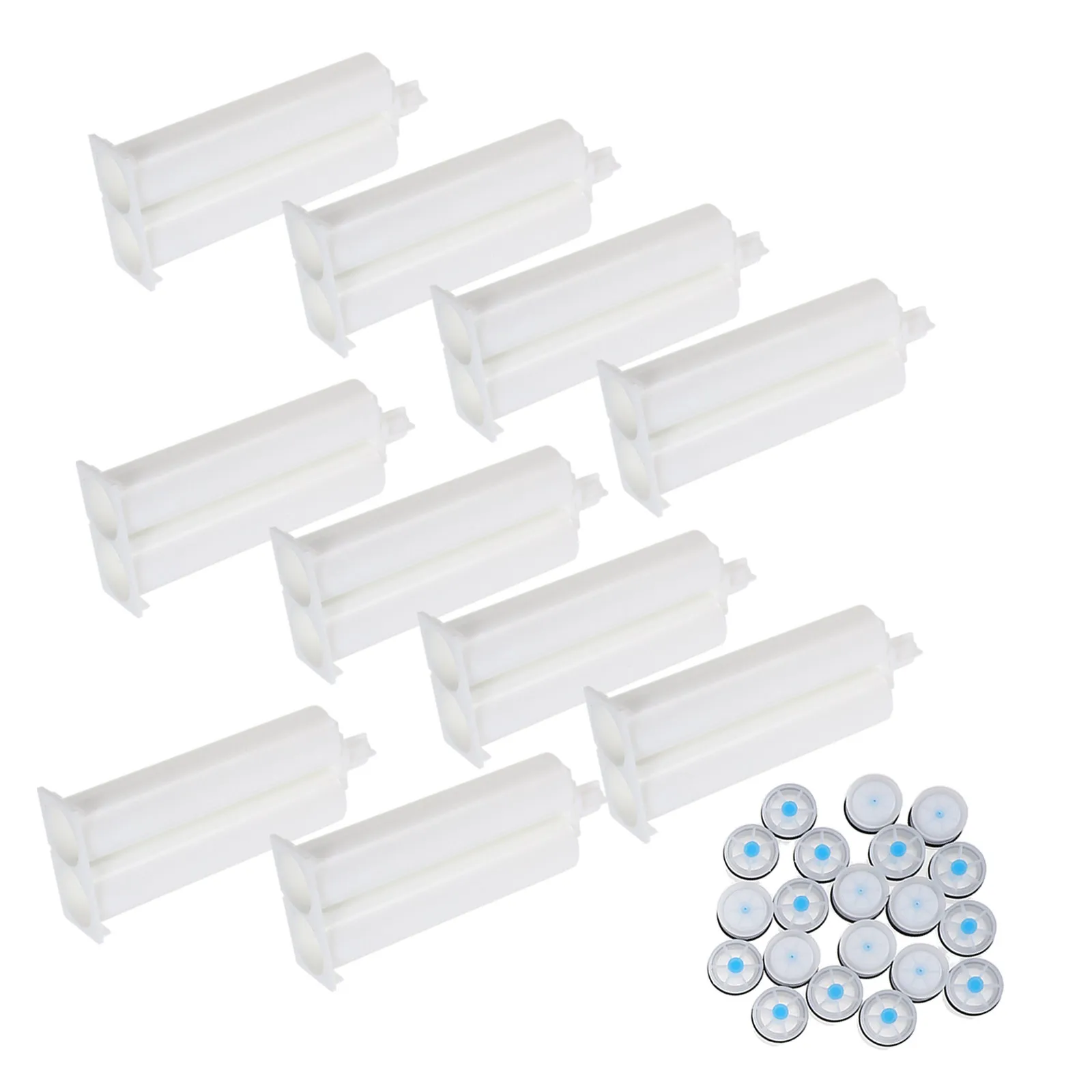 10Pcs Epoxy Gun Cartridge Glue Dispensers Dual-Component Plastic Ab Glue Applicator 50Ml Resin Cartridge Accurate Dispensing
10Pcs Epoxy Gun Cartridge Glue Dispensers Dual-Component Plastic Ab Glue Applicator 50Ml Resin Cartridge Accurate Dispensing