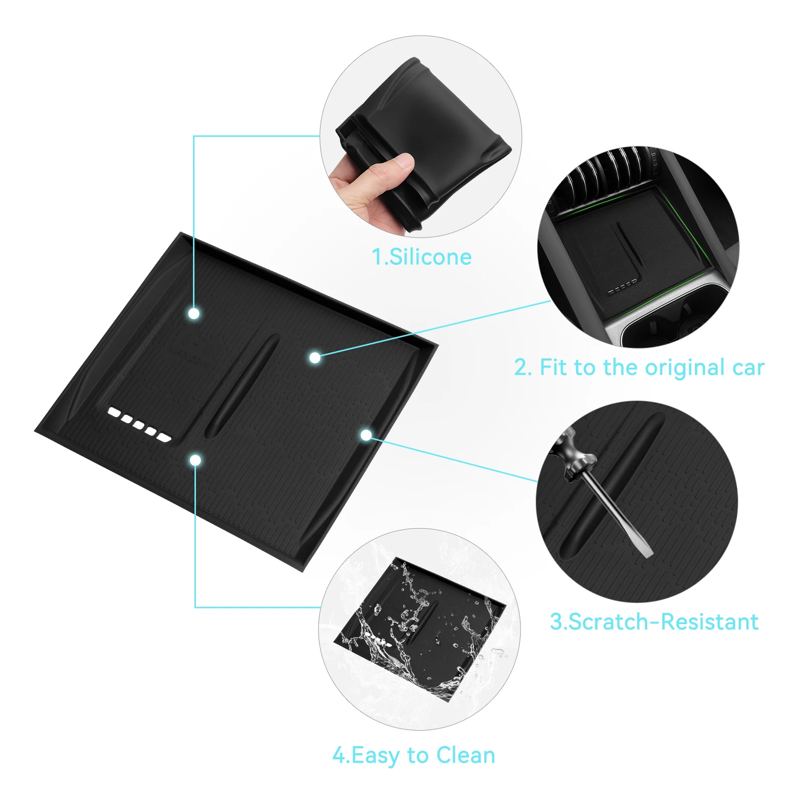 for BYD Atto 3 Evo 2025 2026 Car Anti Dirt Pad Mobile Wireless Charging Anti-Slip Mats Interior Accessiories
for BYD Atto 3 Evo 2025 2026 Car Anti Dirt Pad Mobile Wireless Charging Anti-Slip Mats Interior Accessiories