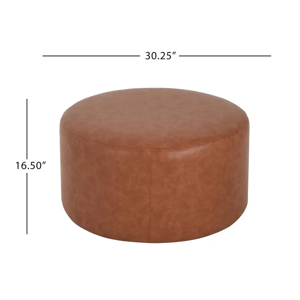 GAVI PU Leather Ottoman Foot Stool, 30 Pouf Footstool Ottoman Seat, Upholstered Foot Chair, Round Footrest, Modern Side Table f
GAVI PU Leather Ottoman Foot Stool, 30 Pouf Footstool Ottoman Seat, Upholstered Foot Chair, Round Footrest, Modern Side Table f