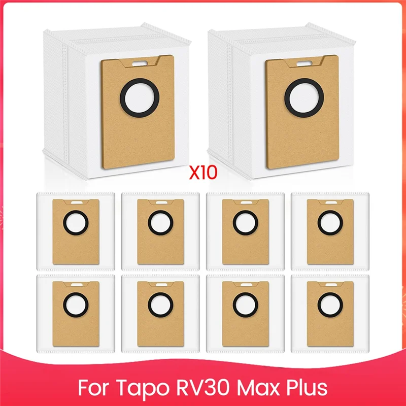 WORTHOWN-мешки для пылесоса Tapo RV30 Max Plus, сменные мешки большой емкости для робота-пылесоса
WORTHOWN-мешки для пылесоса Tapo RV30 Max Plus, сменные мешки большой емкости для робота-пылесоса