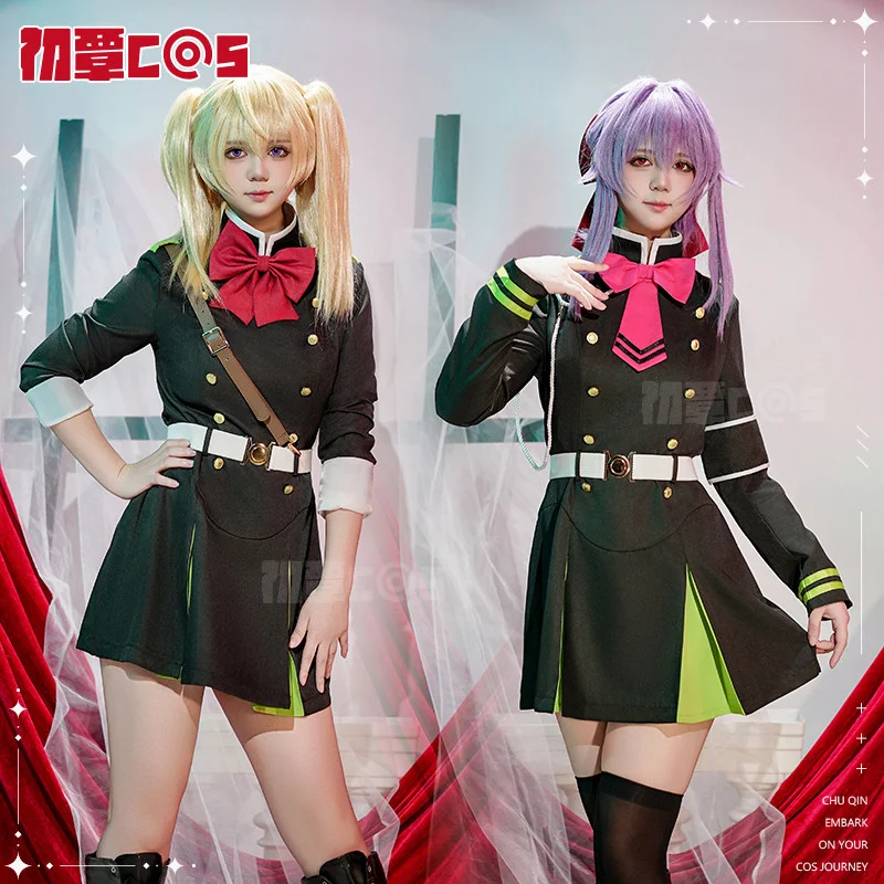 Shinoa Hiragi Cosplay Costume Seraph of The End Uniform Anime Cosplay Outfit Stage Show Fancy Dress Costume
Shinoa Hiragi Cosplay Costume Seraph of The End Uniform Anime Cosplay Outfit Stage Show Fancy Dress Costume