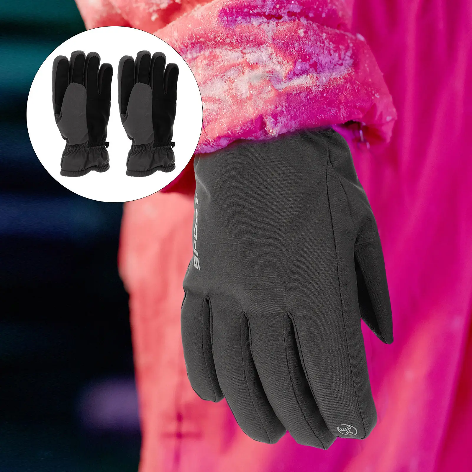 1Pair Waterproof Warm Gloves Winter Windproof Outdoor Gloves with Adjustable Cuff for Skiing Riding Hiking Fishing Touch Screen
1Pair Waterproof Warm Gloves Winter Windproof Outdoor Gloves with Adjustable Cuff for Skiing Riding Hiking Fishing Touch Screen