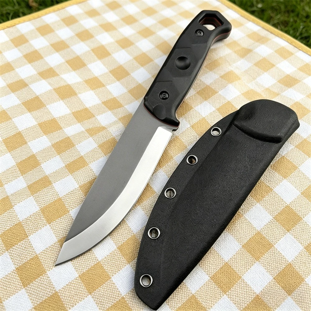 Outdoor Brakimo Fixed Blade Knife D2 Steel Blade Nylon Fiber Handle EDC Camping Tool Survival Hunting Knives for Men’s Gift
Outdoor Brakimo Fixed Blade Knife D2 Steel Blade Nylon Fiber Handle EDC Camping Tool Survival Hunting Knives for Men’s Gift