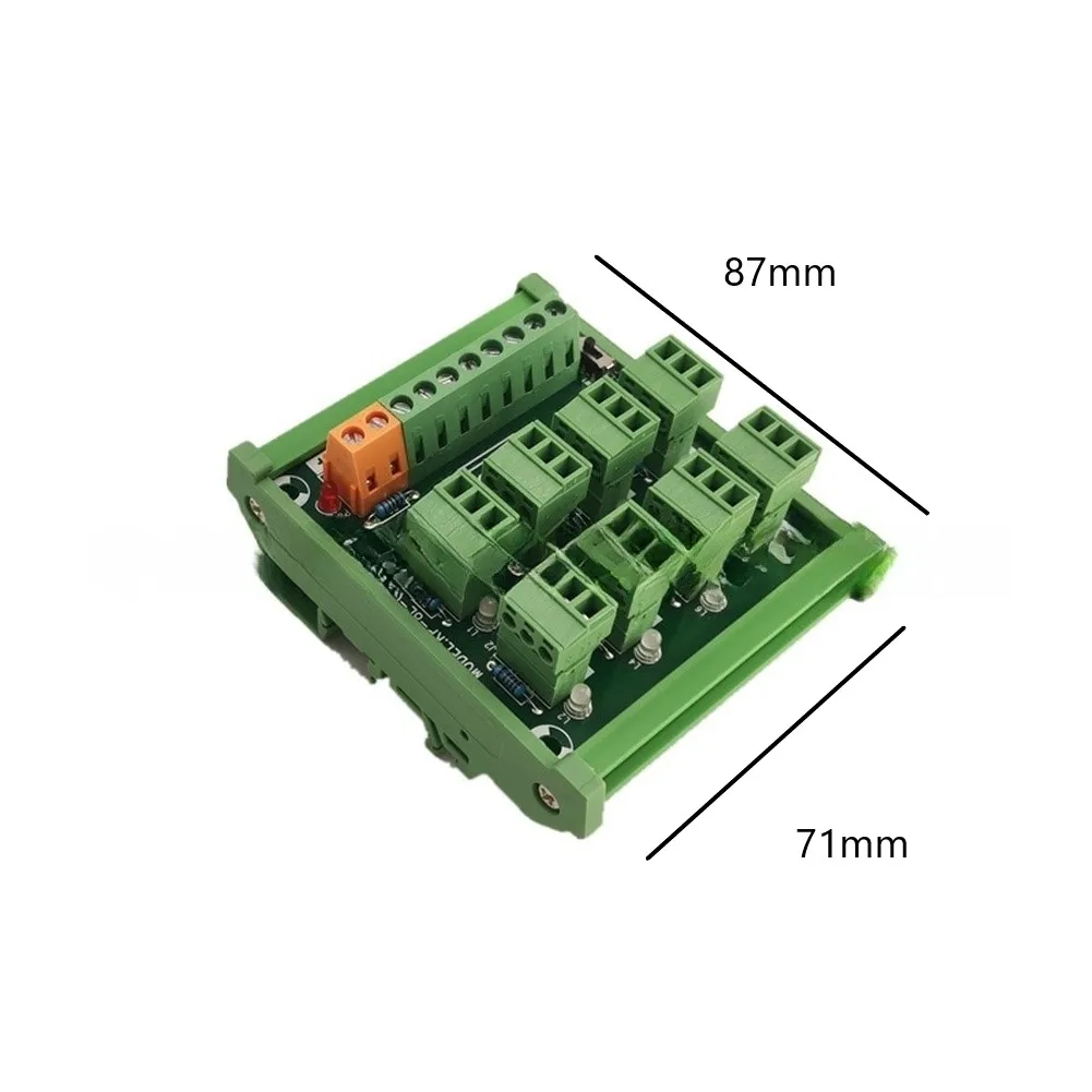 Industrial 8 Channel 3 Wire Terminal Block for For proximity Sensors LED Indicator NPN PNP Switch Green Housing
Industrial 8 Channel 3 Wire Terminal Block for For proximity Sensors LED Indicator NPN PNP Switch Green Housing