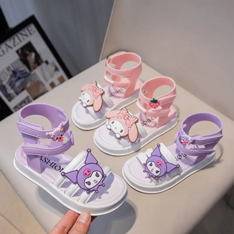 Летние новые детские тапочки Miniso Sanrioed Kuromi My Melody Ins милые летние нескользящие легкие аксессуары в подарок
Летние новые детские тапочки Miniso Sanrioed Kuromi My Melody Ins милые летние нескользящие легкие аксессуары в подарок