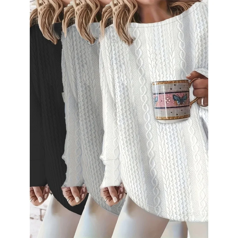 Loose Lazy Style Hoodie Women's Knittedwear Spring Season Comfortable Fit Sweatshirt Cross-Border Fashion Casual Wear
Loose Lazy Style Hoodie Women's Knittedwear Spring Season Comfortable Fit Sweatshirt Cross-Border Fashion Casual Wear
