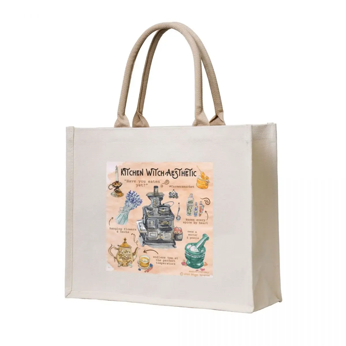 Kitchen Witch Aesthetic Illustration in Watercolor Tote Bag tote bag screen great bag canvas tote sacs de shopping
Kitchen Witch Aesthetic Illustration in Watercolor Tote Bag tote bag screen great bag canvas tote sacs de shopping