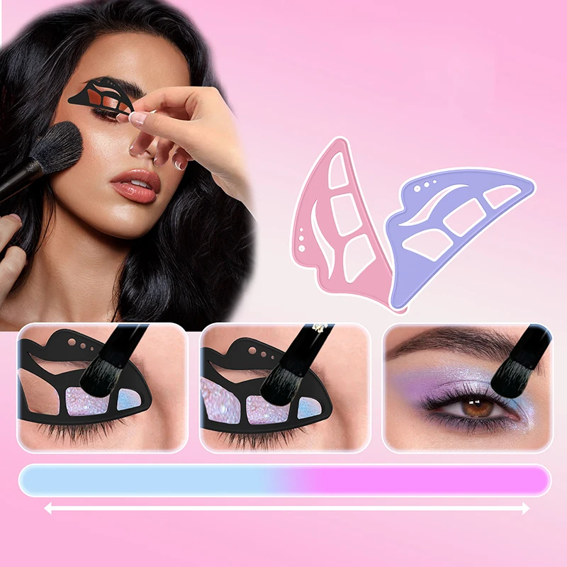 Multi Functional Eye Makeup Assistant Combination Eyeshadow Template Silicone Paint Eyeliner Eyelash Beauty Eyeshadow Tools
Multi Functional Eye Makeup Assistant Combination Eyeshadow Template Silicone Paint Eyeliner Eyelash Beauty Eyeshadow Tools