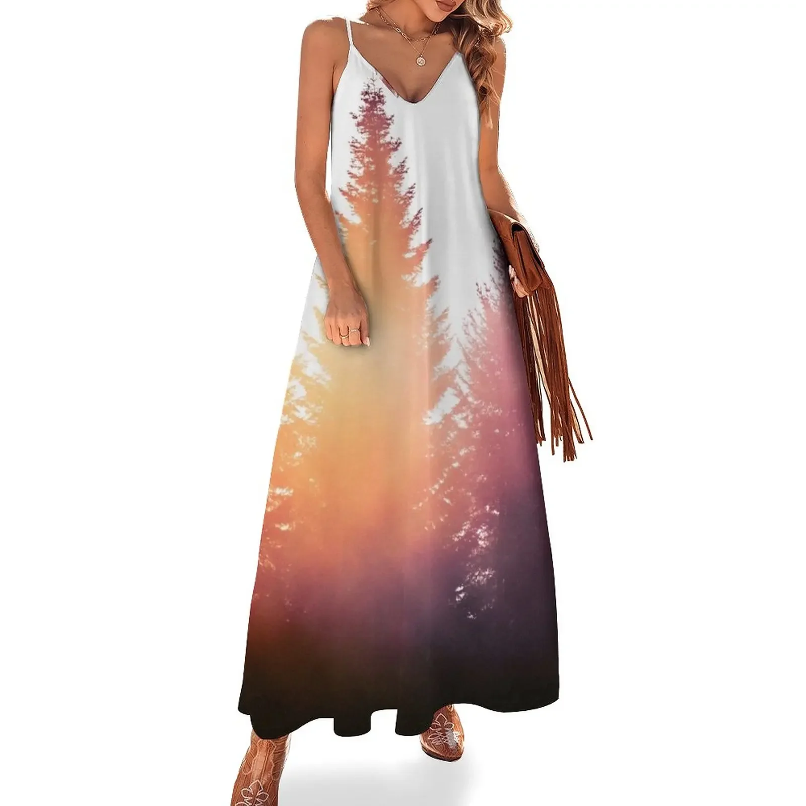 Morning Glory // Summer In A Misty Wilderness Fairytale Forest With Cascadia Trees Covered In Magic Sunligh Sleeveless Dress
Morning Glory // Summer In A Misty Wilderness Fairytale Forest With Cascadia Trees Covered In Magic Sunligh Sleeveless Dress