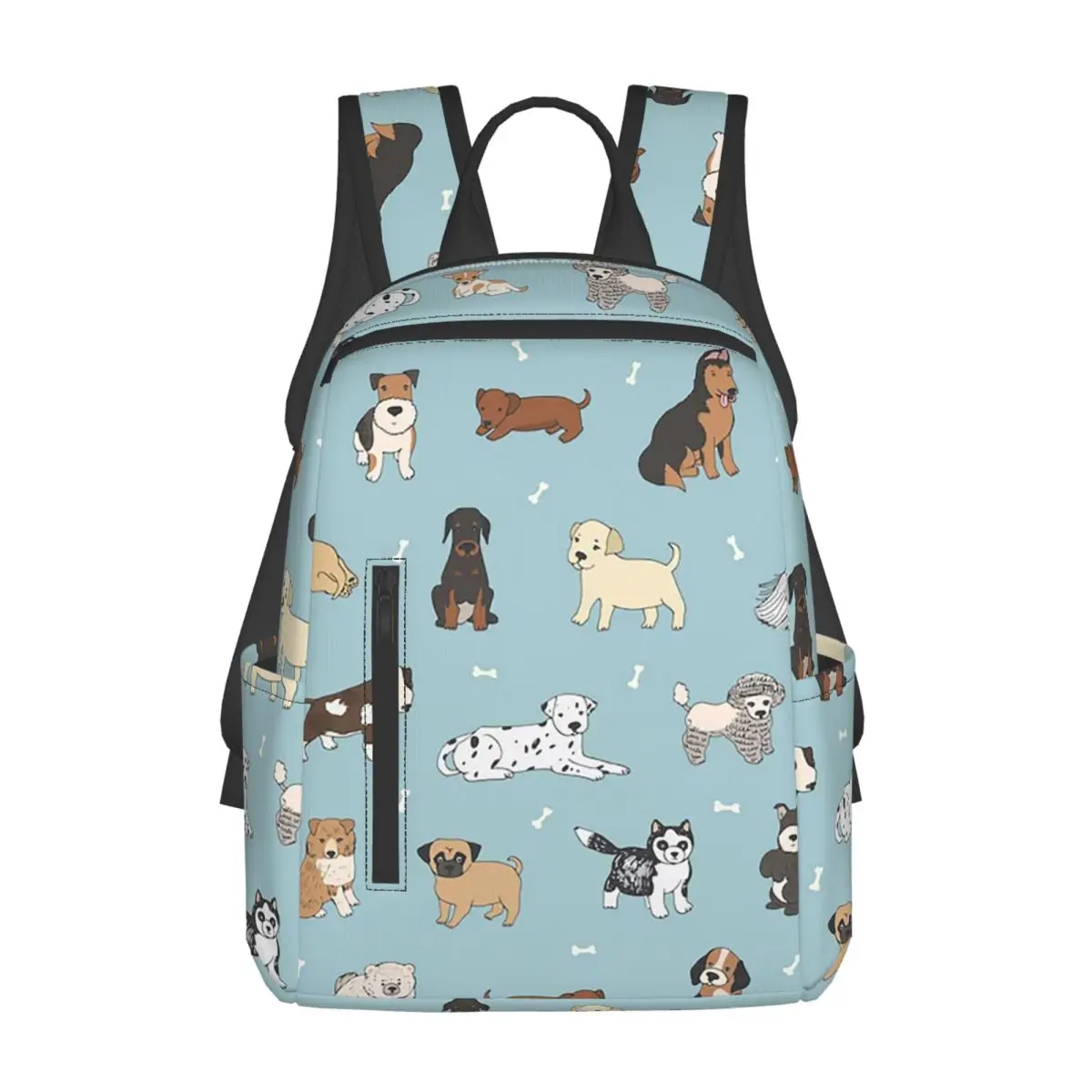 Puppy Dog Backpack Large Capacity Children BookBag School Bag Shoulder Bags for Men Women
Puppy Dog Backpack Large Capacity Children BookBag School Bag Shoulder Bags for Men Women