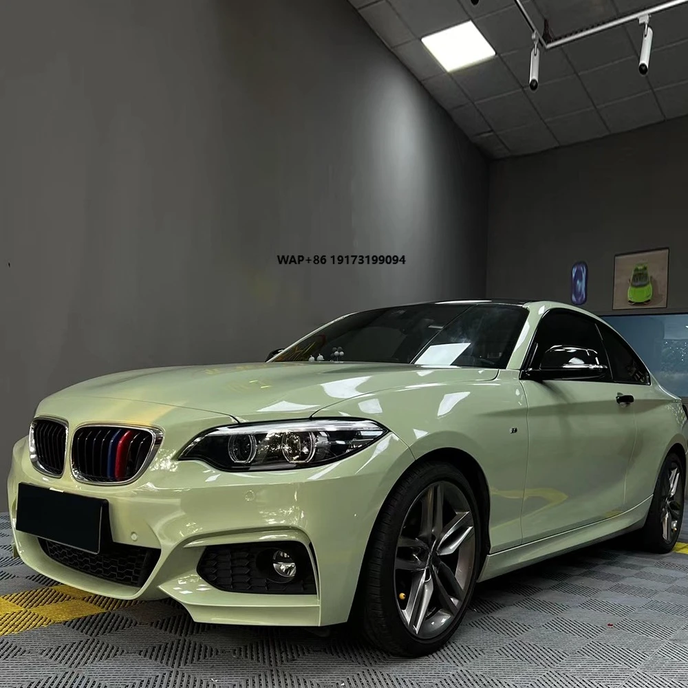 WRAPMASTER 1.52*15m Glossy Crystal Khaki Grey Car Wrap TPU PPF Car Protection Film
WRAPMASTER 1.52*15m Glossy Crystal Khaki Grey Car Wrap TPU PPF Car Protection Film