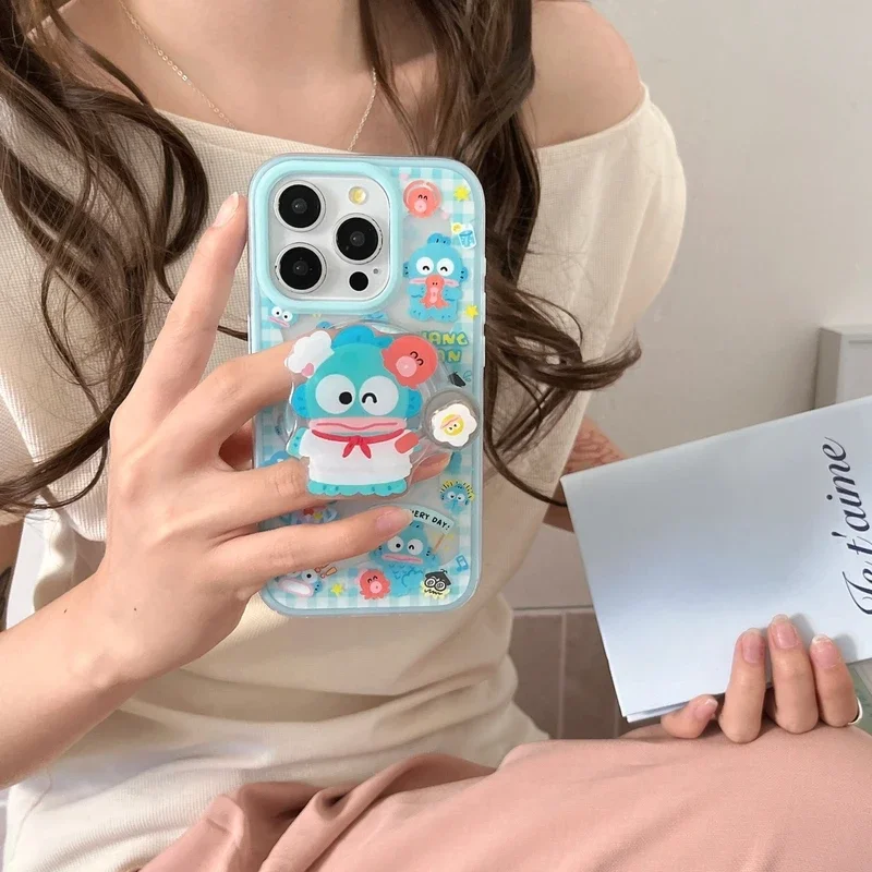 Cute Cartoon Sanrio Hangyodon Magnetic GripTok Holder Magsafe Wireless Charge Phone Case For iPhone 17 16 15 14 13 Pro Max Cover
Cute Cartoon Sanrio Hangyodon Magnetic GripTok Holder Magsafe Wireless Charge Phone Case For iPhone 17 16 15 14 13 Pro Max Cover