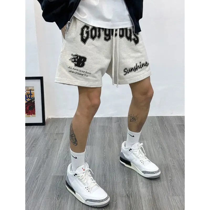 Повседневные свободные американские мужские летние брюки New Faion, прямые брюки с пятью точками, универсальные спортивные брюки из полиэфирного волокна
Повседневные свободные американские мужские летние брюки New Faion, прямые брюки с пятью точками, универсальные спортивные брюки из полиэфирного волокна