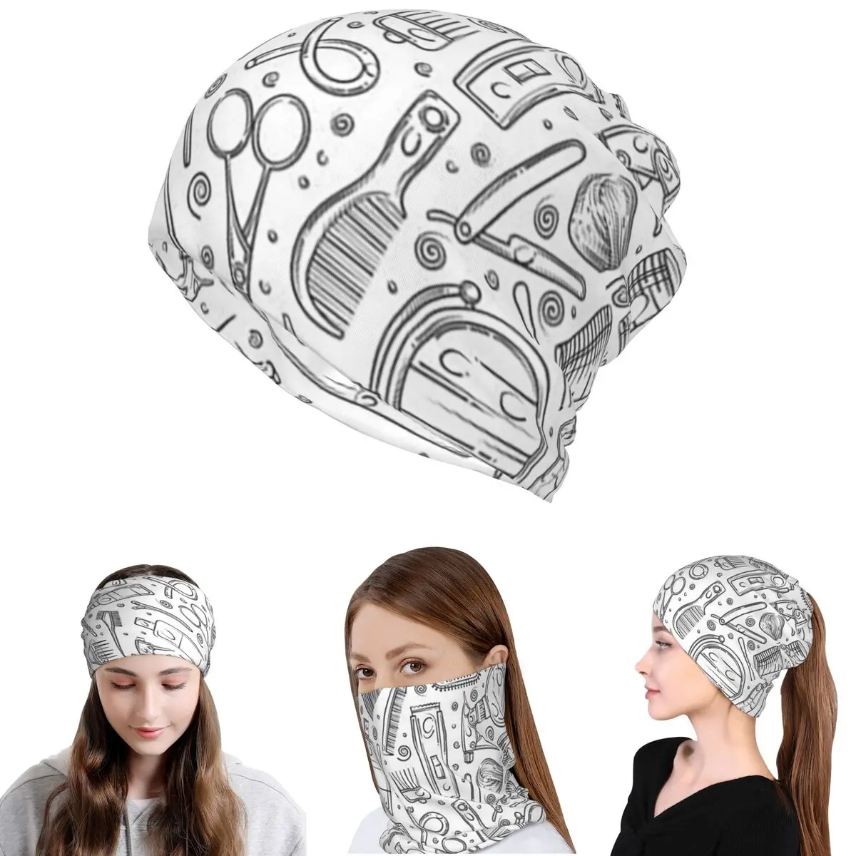 Salon Hair Dressing Tool Pattern Bandana Neck Gaiter Wrap Scarf Warm Headwear Beanies Hat Unisex Adult Washable
Salon Hair Dressing Tool Pattern Bandana Neck Gaiter Wrap Scarf Warm Headwear Beanies Hat Unisex Adult Washable
