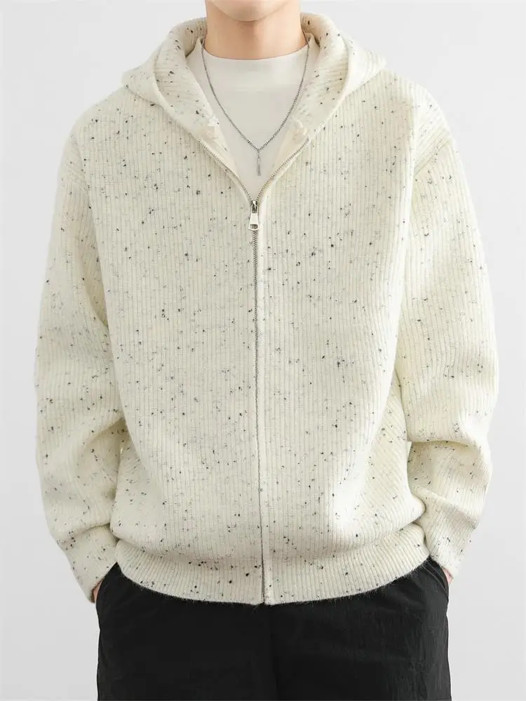 Tianxing Knitted Cardigan Jaet Men's Spring Autumn New Loose Versatile Hoodie Soft Polyester Viscose Long Sve Youth Faion
Tianxing Knitted Cardigan Jaet Men's Spring Autumn New Loose Versatile Hoodie Soft Polyester Viscose Long Sve Youth Faion