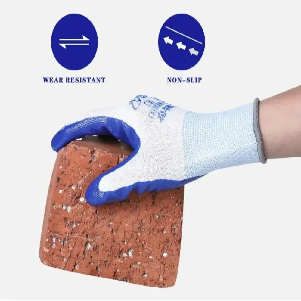 12Pairs Safety Work Gloves Fishing Protection Industrial Gloves Wear-Resistant Nitrile Coated Latex Gloves
12Pairs Safety Work Gloves Fishing Protection Industrial Gloves Wear-Resistant Nitrile Coated Latex Gloves