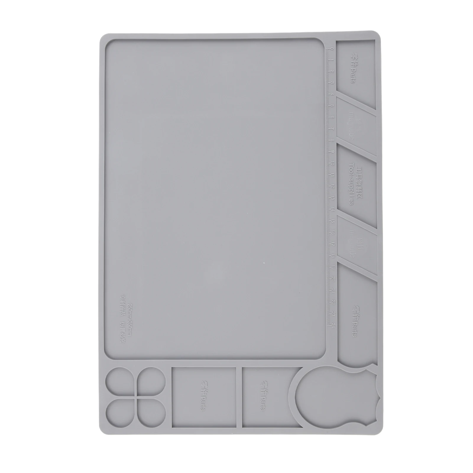 1pc 350*250mm Welding Silicone Pad with Multiple Storage Slots for Electronics Repair DIY Projects Maintenance Platform
1pc 350*250mm Welding Silicone Pad with Multiple Storage Slots for Electronics Repair DIY Projects Maintenance Platform