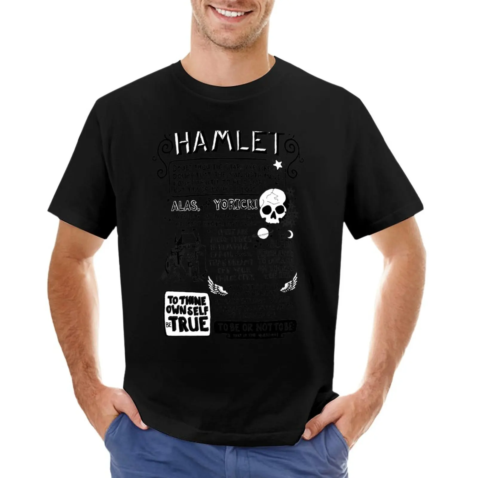 Shakespeare's Hamlet T-Shirt graphic t shirt custom t shirts funny t shirts funny t shirt heavyweight t shirts for men
Shakespeare's Hamlet T-Shirt graphic t shirt custom t shirts funny t shirts funny t shirt heavyweight t shirts for men