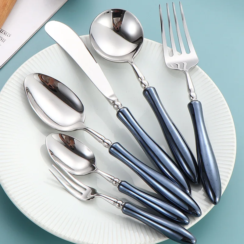 Ceramic Gourd Handle 304 Stainless Steel Cutlery Set Beauty Porcelain Tableware Dessert Spoon Forks Knife Utensils for Kitchen
Ceramic Gourd Handle 304 Stainless Steel Cutlery Set Beauty Porcelain Tableware Dessert Spoon Forks Knife Utensils for Kitchen
