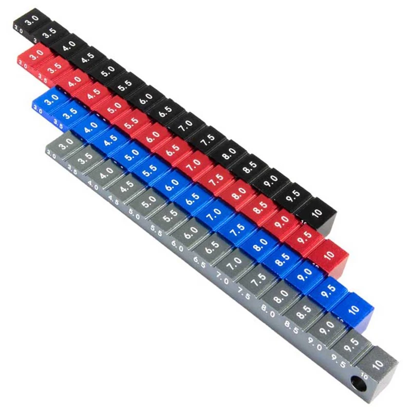 L67A Adjustable Ruler Adjusting RC Car Ride Height 3-10mm & Wheel Rim Camber Tools RC Car Part Black
L67A Adjustable Ruler Adjusting RC Car Ride Height 3-10mm & Wheel Rim Camber Tools RC Car Part Black
