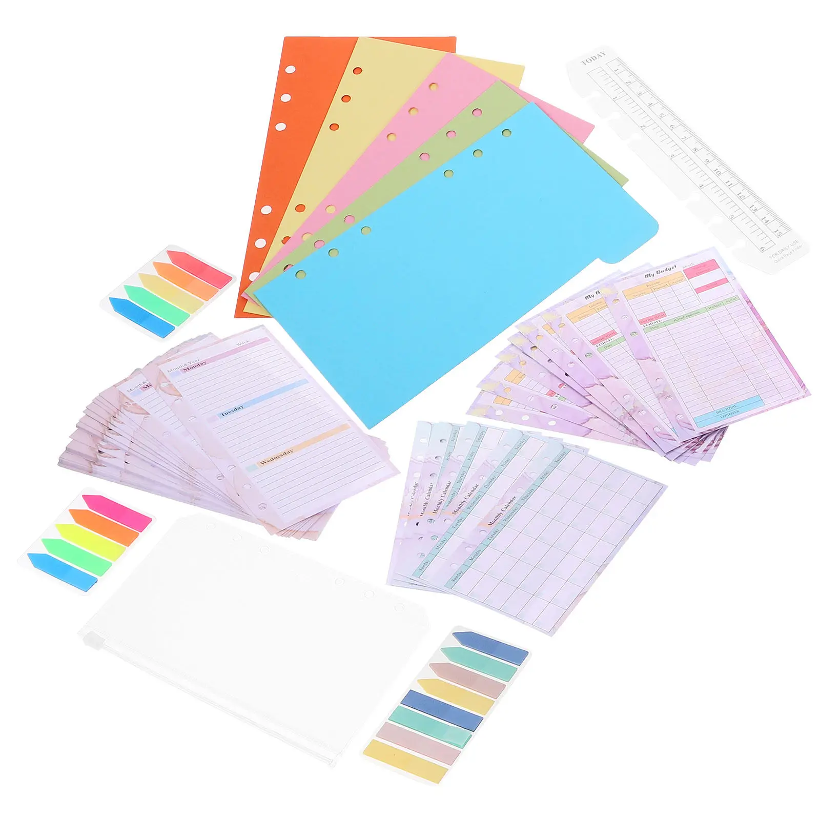 1Set Replacement Loose Leaf Paper for Binder Notebook Thick Smooth Writing Paper School Office Study Journal Planner Daily Use
1Set Replacement Loose Leaf Paper for Binder Notebook Thick Smooth Writing Paper School Office Study Journal Planner Daily Use